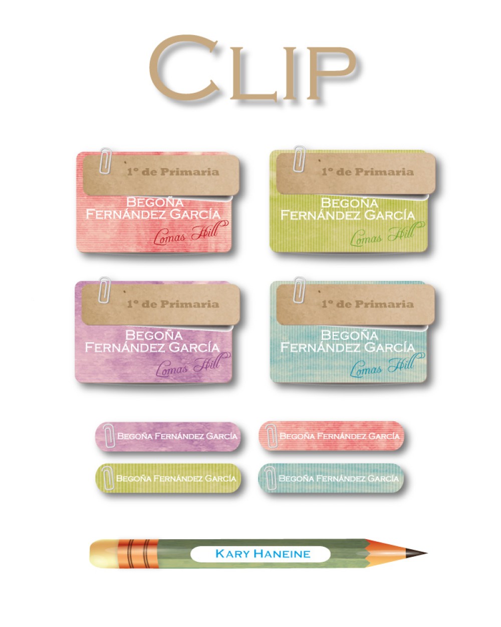 Pack Back to School Clip-Pack Back To School
