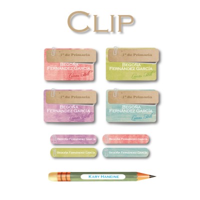 Pack Premium Ropa, Zapatos y Escuela Clip
