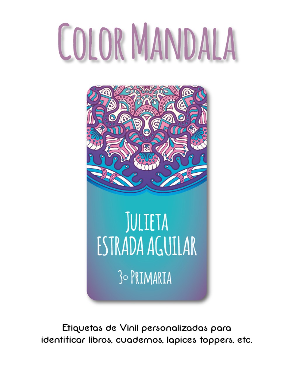 Pack Escuela y Zapatos Color Mandala | Pack Adheribles y Zapatos Pack Escuela y Zapatos Color Mandala | Pack Adheribles y Zapatos