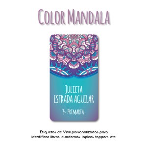 Escuela Adheribles Color Mandala Escuela Adheribles Color Mandala