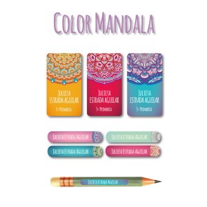 Pack Back to School Color Mandala Pack Back to School Color Mandala