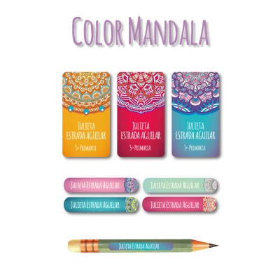 Pack Ropa y Escuela Color Mandala Pack Ropa y Escuela Color Mandala