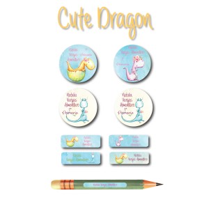 Pack Premium Ropa, Zapatos y Escuela Cute Dragon Pack Premium Ropa, Zapatos y Escuela Cute Dragon