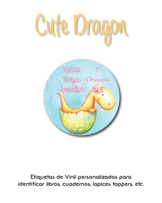 Pack Back to School Cute Dragon-Pack Back To School