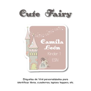 Escuela Adheribles Cute Fairy Escuela Adheribles Cute Fairy
