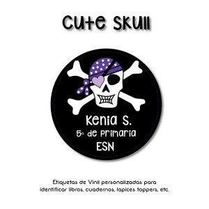 Escuela Adheribles Cute Skull Escuela Adheribles Cute Skull