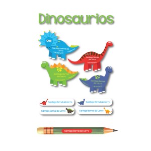 Pack Premium Ropa, Zapatos y Escuela Dinosaurios