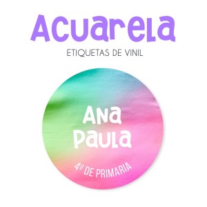 Escuela Adheribles Acuarela