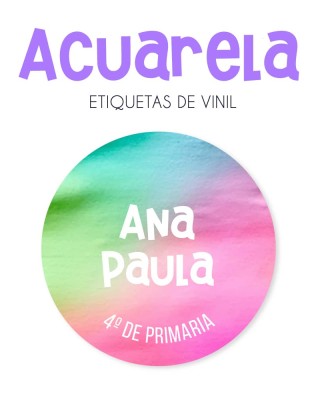 Escuela Adheribles Acuarela