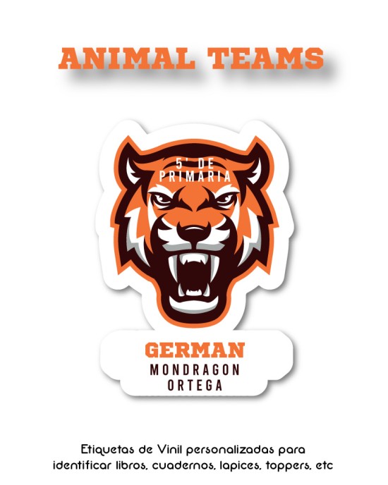 Pack Back to School Animal Teams-Pack Back To School