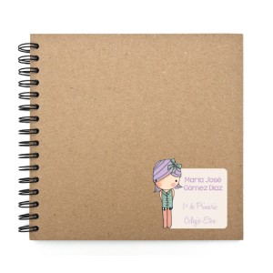 Escuela Adheribles Blue Girl