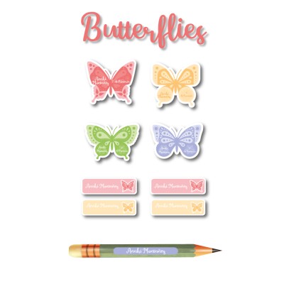 Escuela Adheribles Butterflies Escuela Adheribles Butterflies