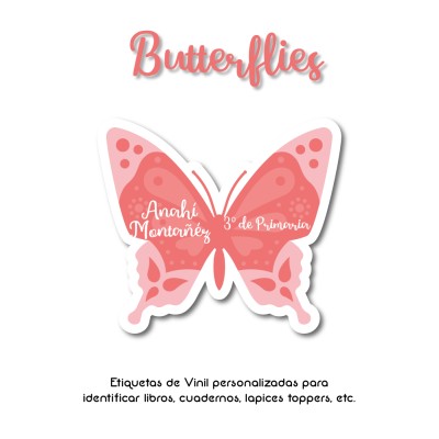 Pack Ropa y Escuela Butterflies Pack Ropa y Escuela Butterflies