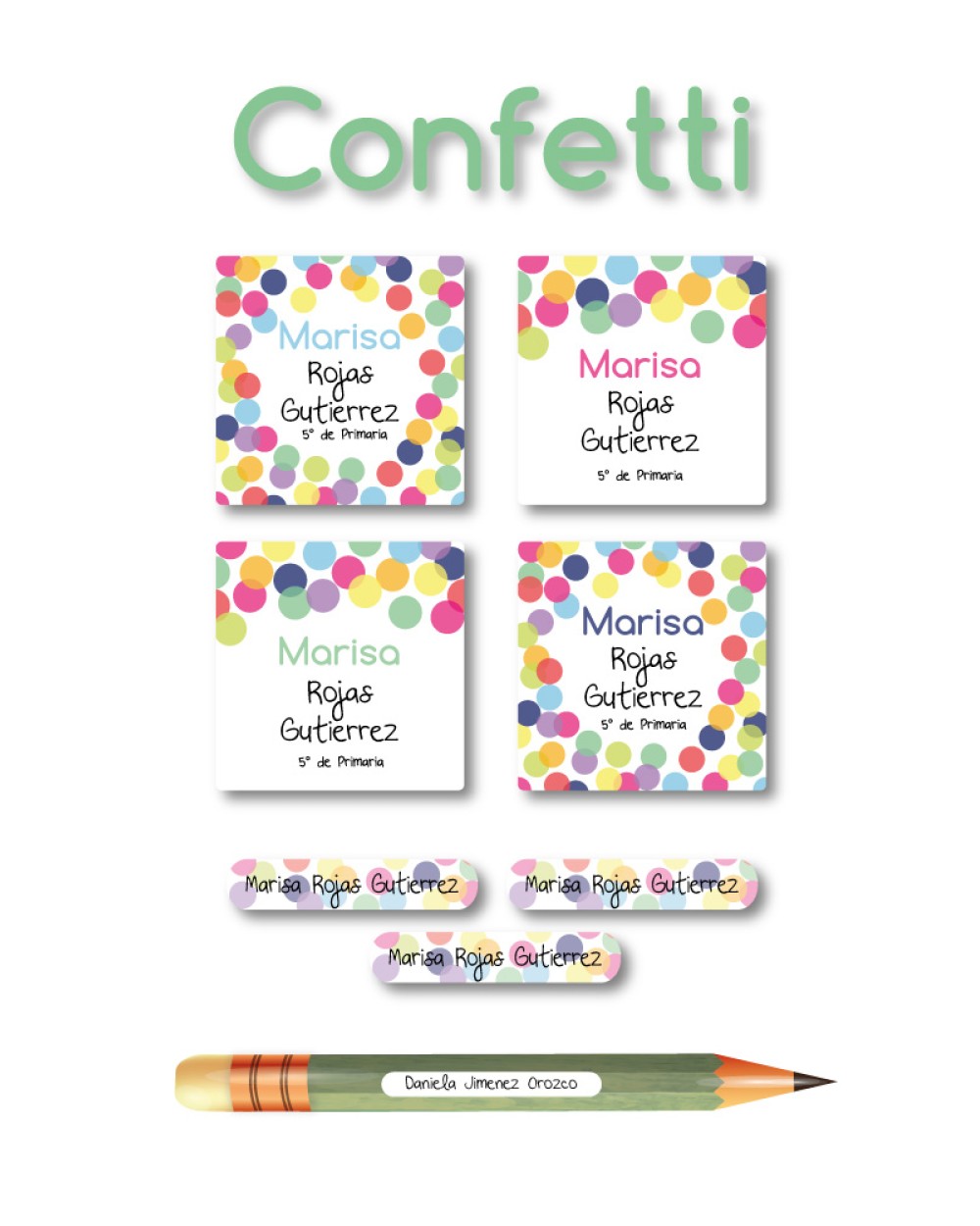 Pack Premium Ropa, Zapatos y Escuela Confetti | Pack Premium Pack Premium Ropa, Zapatos y Escuela Confetti | Pack Premium