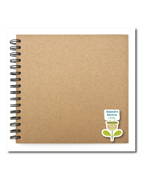 Escuela Adheribles Eco Friend-Etiquetas Para Escuela