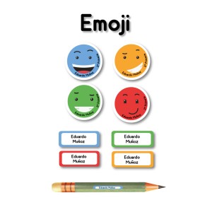 Escuela Adheribles Emoji