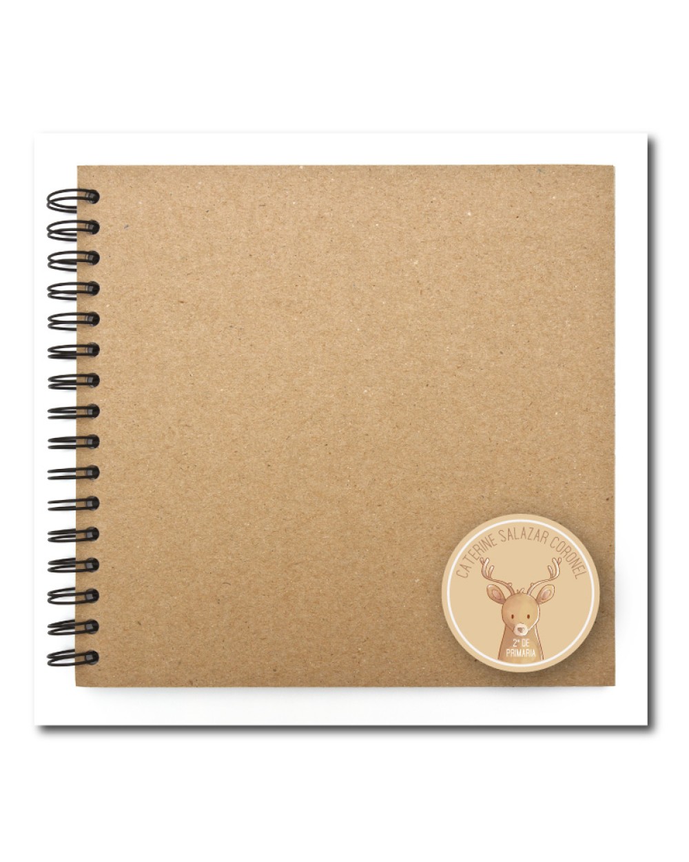 Escuela Adheribles Forest Animals-Etiquetas Para Escuela
