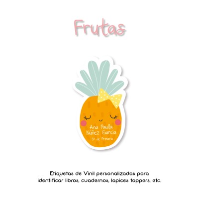 Escuela Adheribles Frutas