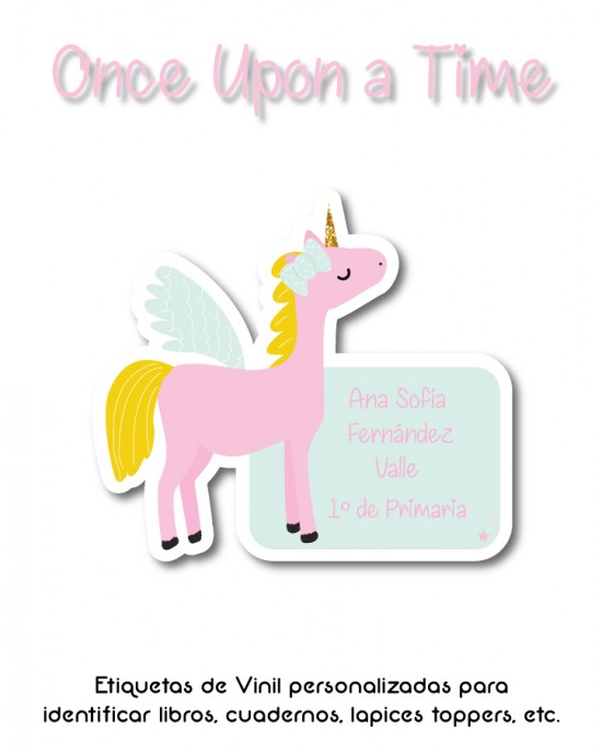 Pack Ropa y Escuela Once Upon a Time | Pack Ropa y Adheribles
