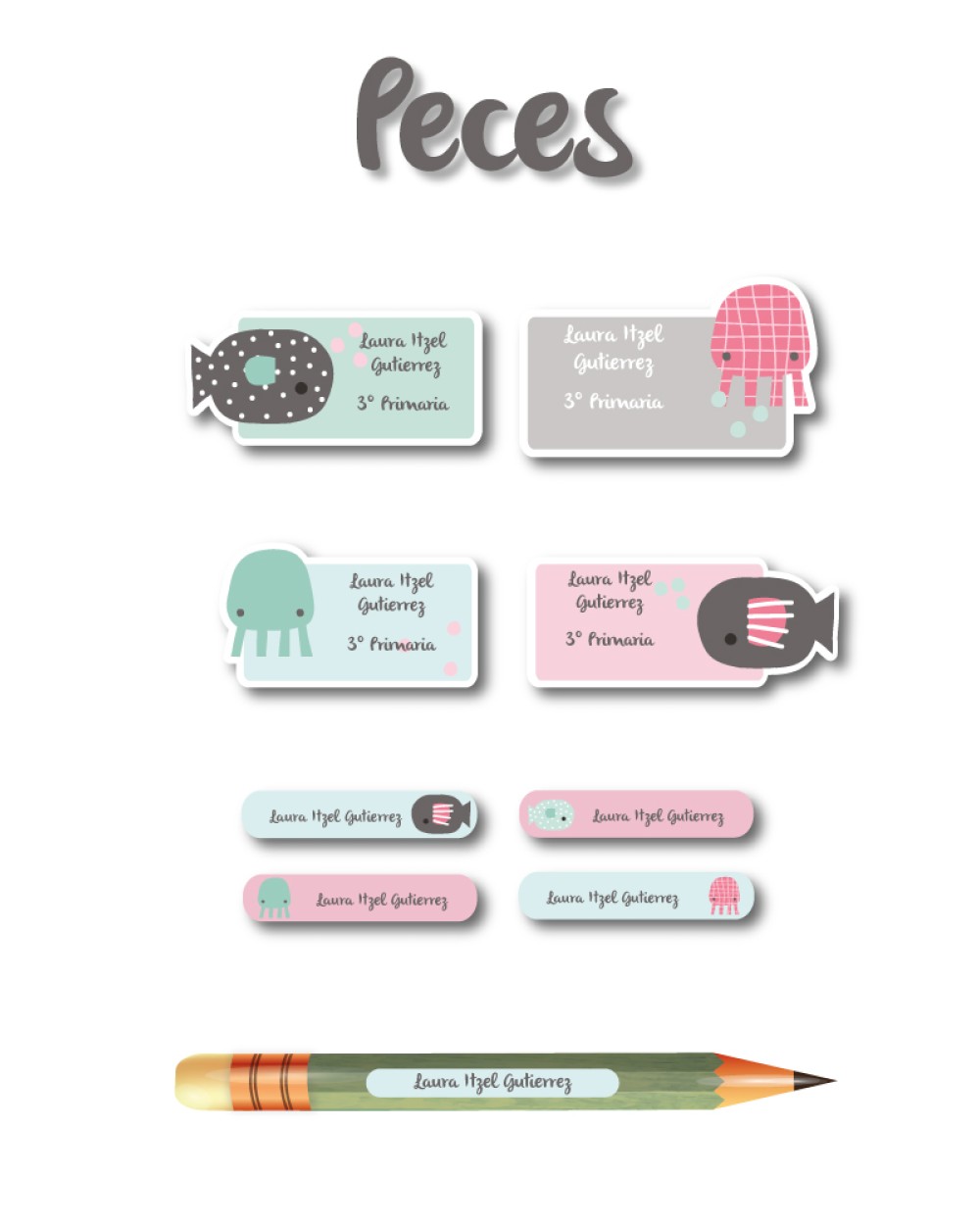 Pack Back to School Peces-Pack Back To School