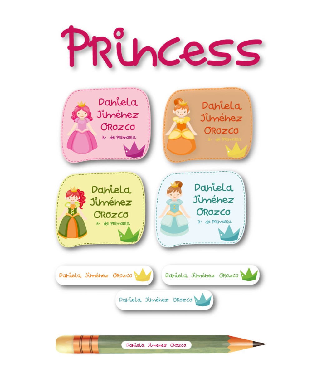 Pack Premium Ropa, Zapatos y Escuela Princess | Pack Premium