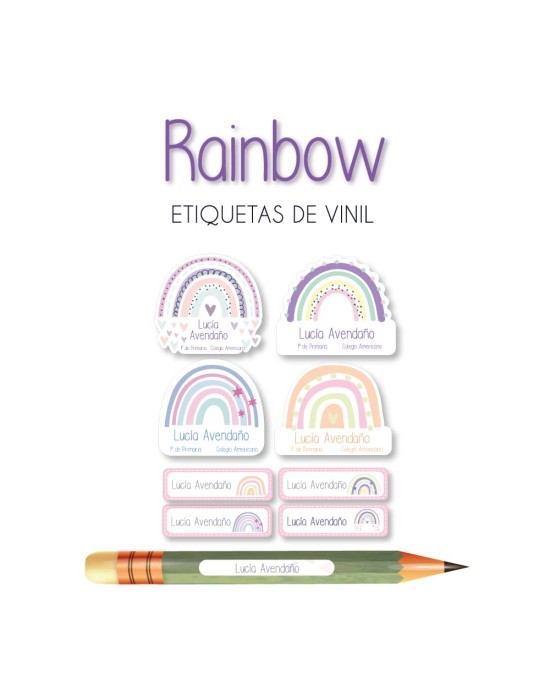 Pack Back to School Rainbow-Pack Back To School