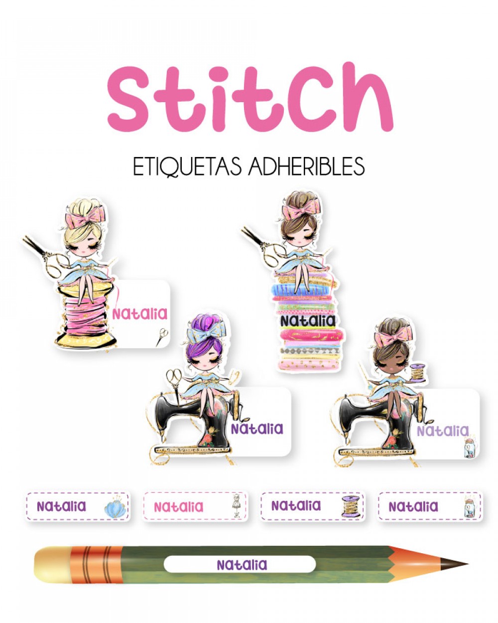 Stampa | Pack Back to School | Etiquetas para Regreso a Clases