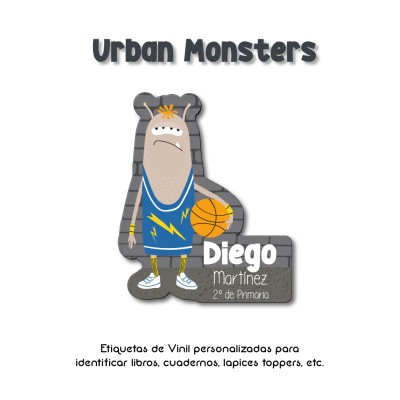 Escuela Adheribles Urban Monsters