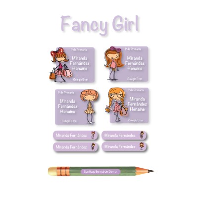 Escuela Adheribles Fancy Girl Escuela Adheribles Fancy Girl
