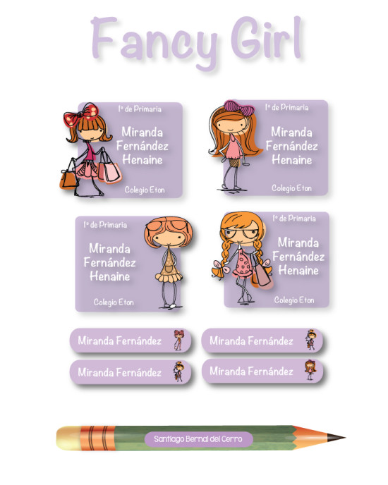 Pack Ropa y Escuela Fancy Girl Pack Ropa y Escuela Fancy Girl