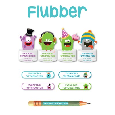 Pack Premium Ropa, Zapatos y Escuela Flubber