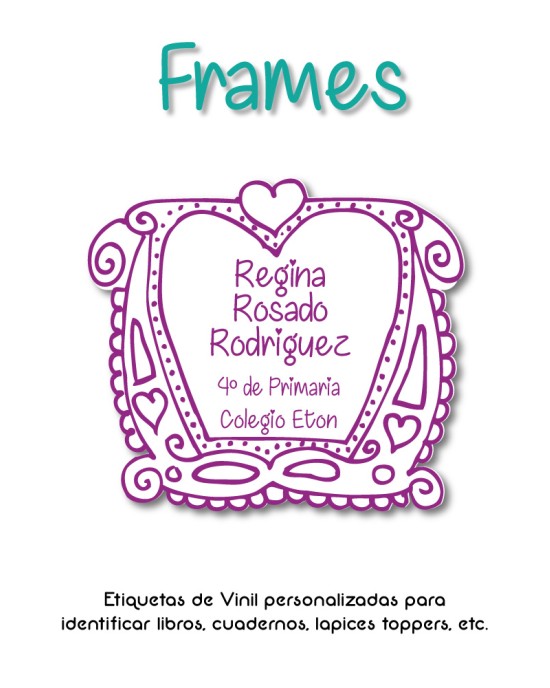 Pack Premium Ropa, Zapatos y Escuela Frames | Pack Premium