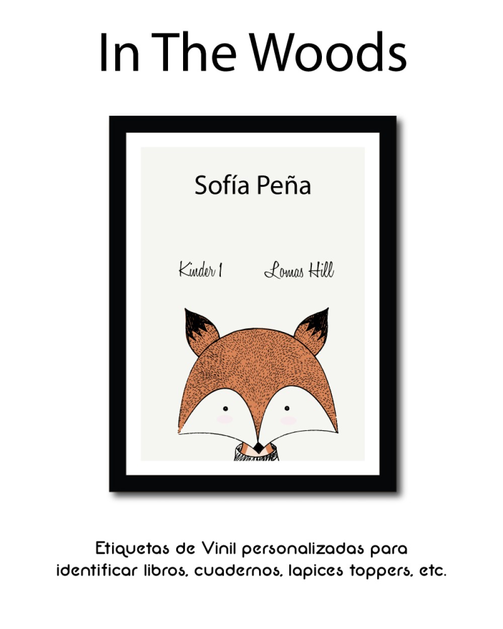 Pack Ropa y Escuela In the Woods | Pack Ropa y Adheribles