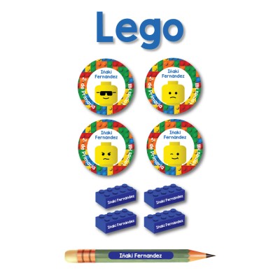 Escuela Adheribles Lego Escuela Adheribles Lego