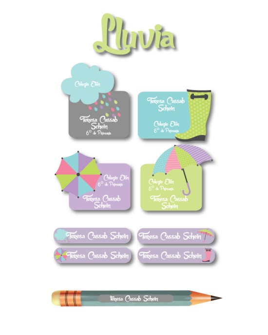 Pack Back to School Lluvia-Pack Back To School