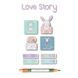 Escuela Adheribles Love Story