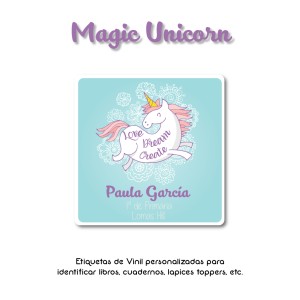 Escuela Adheribles Magic Unicorn Escuela Adheribles Magic Unicorn