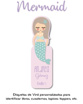 Escuela Adheribles Mermaid