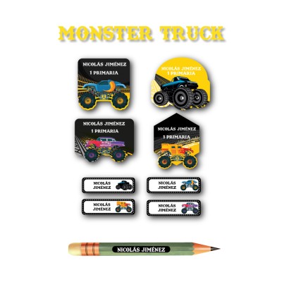 Pack Back to School Monster Truck