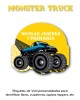 Pack Ropa y Escuela Monster Truck