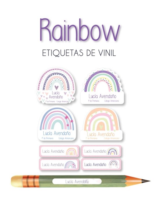 Pack Premium Ropa, Zapatos y Escuela Rainbow Pack Premium Ropa, Zapatos y Escuela Rainbow