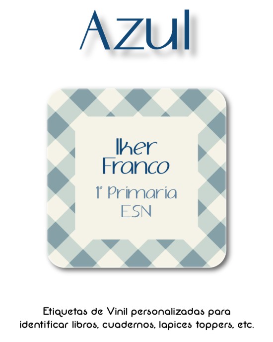 Pack Back to School Azul Pack Back to School Azul