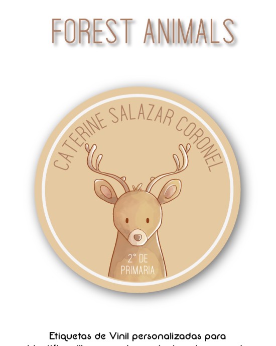 Pack Back to School Forest Animals Pack Back to School Forest Animals