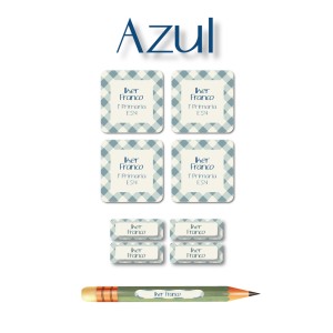 Escuela Adheribles Azul Escuela Adheribles Azul