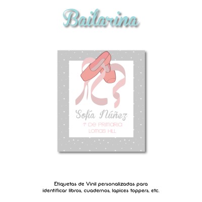 Escuela Adheribles Bailarina