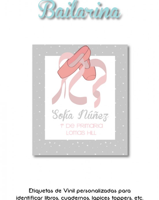 Pack Ropa y Escuela Bailarina | Pack Ropa y Adheribles