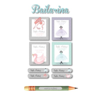 Pack Escuela y Zapatos Bailarina