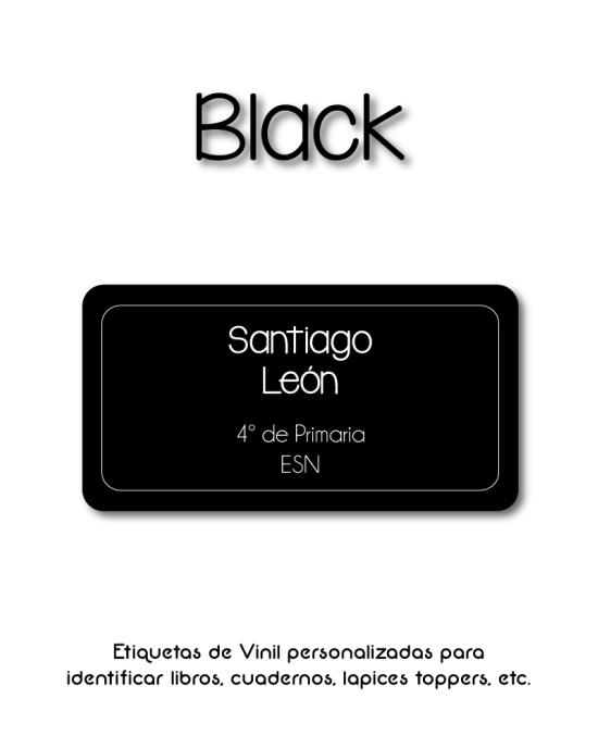 Pack Escuela y Zapatos Black | Pack Adheribles y Zapatos