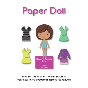 Pack Escuela y Zapatos Paper Doll