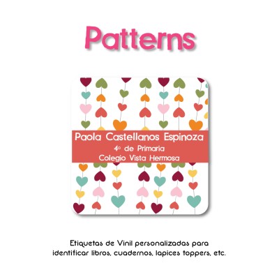 Pack Premium Ropa, Zapatos y Escuela Patterns